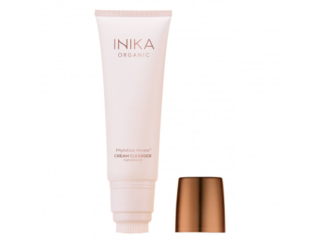 Phytofuse Renew TM Cream Cleanser front lid off by Inika