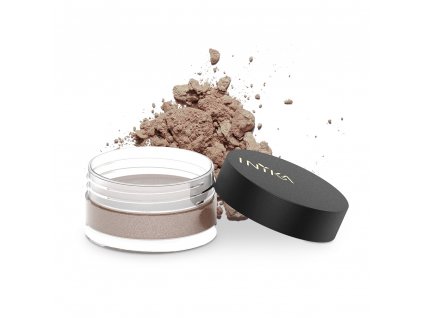 INIKA Loose Mineral Eye Shadow 1.2g Whisper With Product
