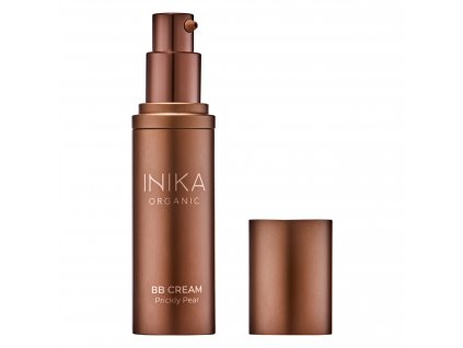 BB Cream front lid off by Inika Organic