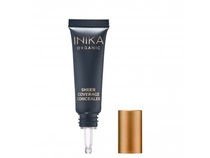 Sheer Coverage Concealer porcelain front lid off by Inika Organic