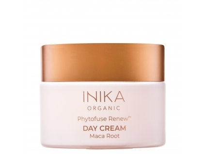 Phytofuse Renew TM Day Cream front lid on by Inika Organic