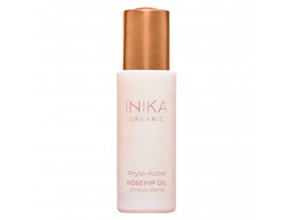 Phyto Active Rosehip Oil front lid on by Inika Organic