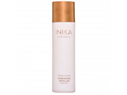 Phyto Active Rosewater Micellar front lid on by Inika Organic