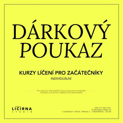 Dárkové poukazy (114 x 114 mm)