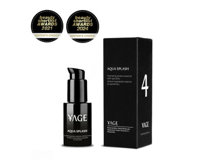 YAGE Aqua Splash hydratačná esencia s multi molekulárnou kyselinou hyalurónovou 30 ml