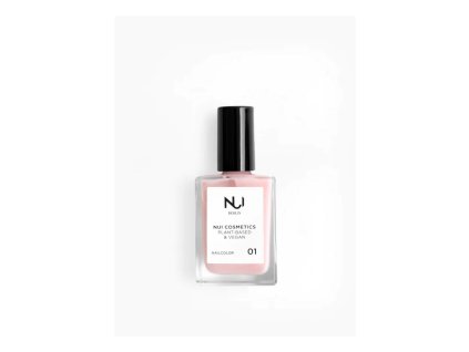 NUI Cosmetics Prírodný lak na nechty 01 ROSÉ 14 ml