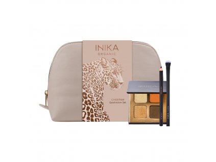Inika Organic Limited Edition 2023 Cheetah Eyeshadow Set