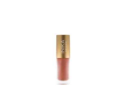 Tinted Lip Oil Blossom front lid on by Inika Organic