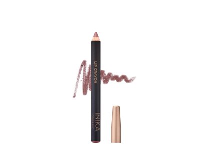 Lip Crayon Mauve swatch by Inika Organic
