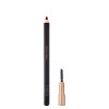 Brow Pencil Dark Brunette front lid off by Inika Organic