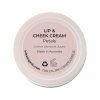 Lip and Cheek Cream Petals back lid on by Inika Organic