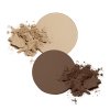 INIKA Organic Baked Contour Duo Teak Swatch Duo