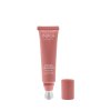 Tinted Lip Serum Peony front lid off by Inika Organic