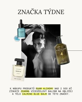 ✨ Značka týdne: @raawalchemy ✨ K nákupu produktů od této značky nad 2 500 Kč získáte dárek zdarma = víceúčelový balzám na...