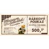 Dárkový poukaz na nákup čokolád v hodnotě 500 Kč | Lidka Chocolate