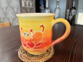 Hrnek vzor kočka 0,5l