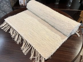 Kobereček bílý 60 x 150 cm