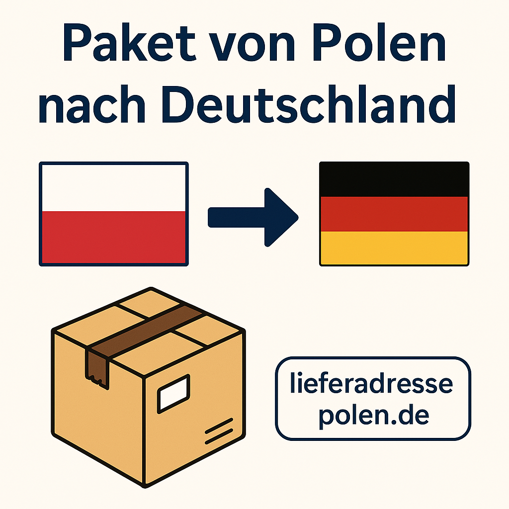 Paket von Polen nach Deutschland – Einfach, schnell und günstig mit LieferadressePolen.de