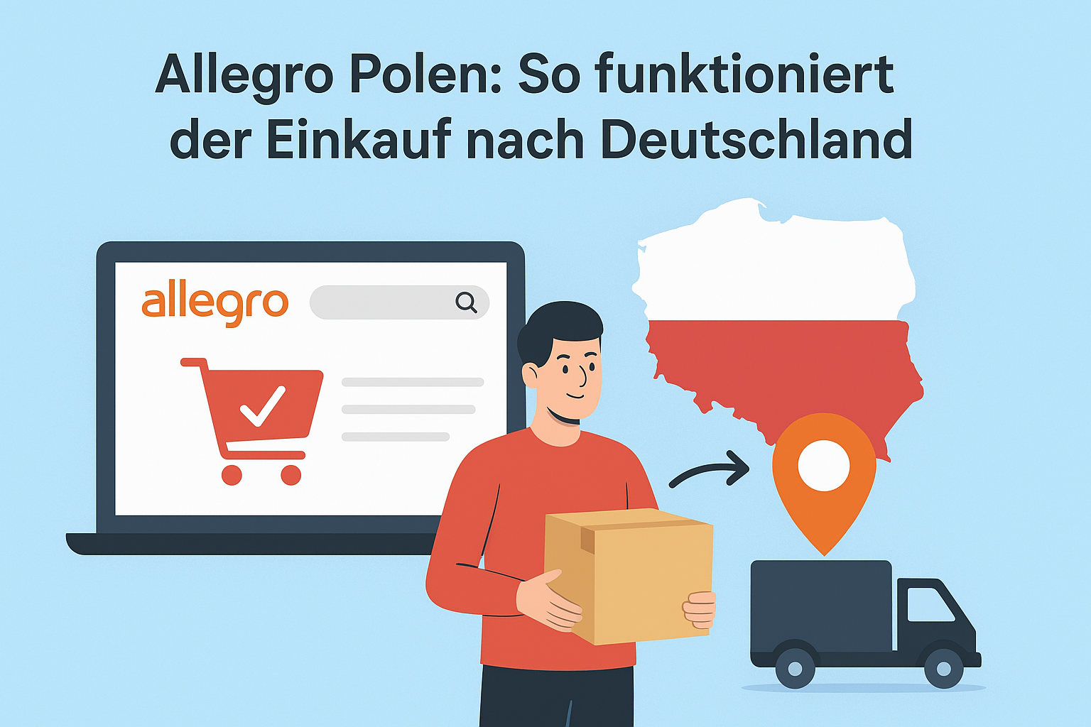 Allegro Polen: So funktioniert der Einkauf nach Deutschland