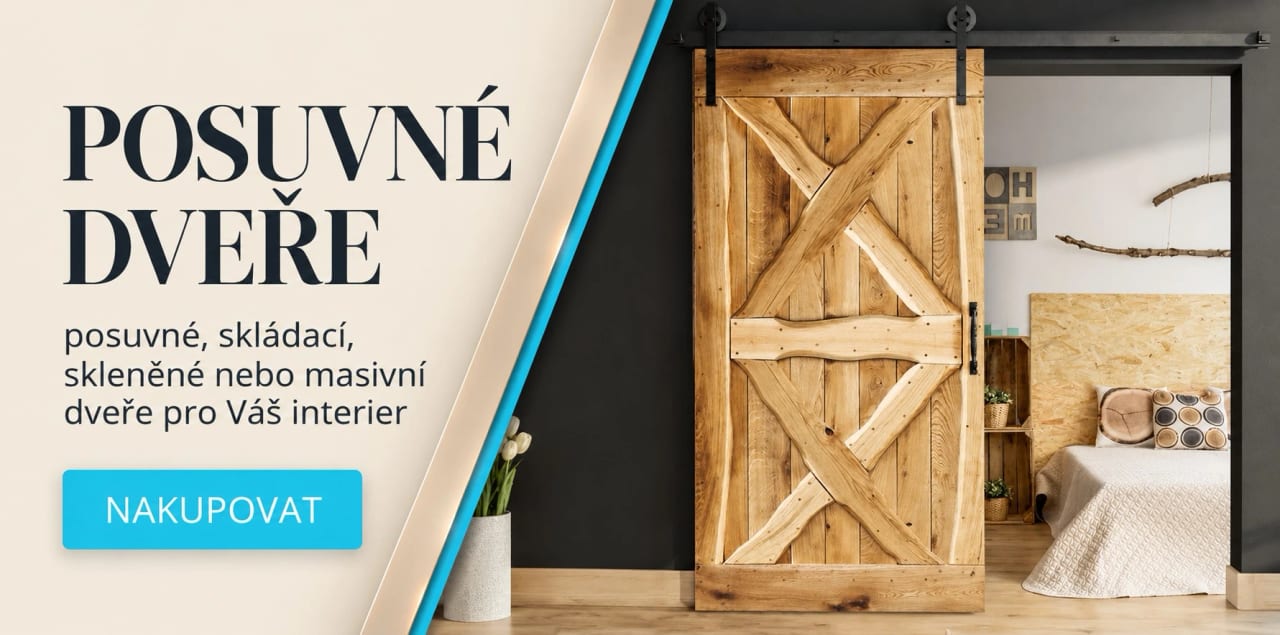 Posuvné dveře – posuvné, skládací, skleněné nebo masivní dveře pro Váš interier