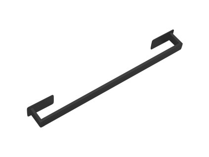 479392 3 cerano samolepici drzak na rucniky lago cerna matna