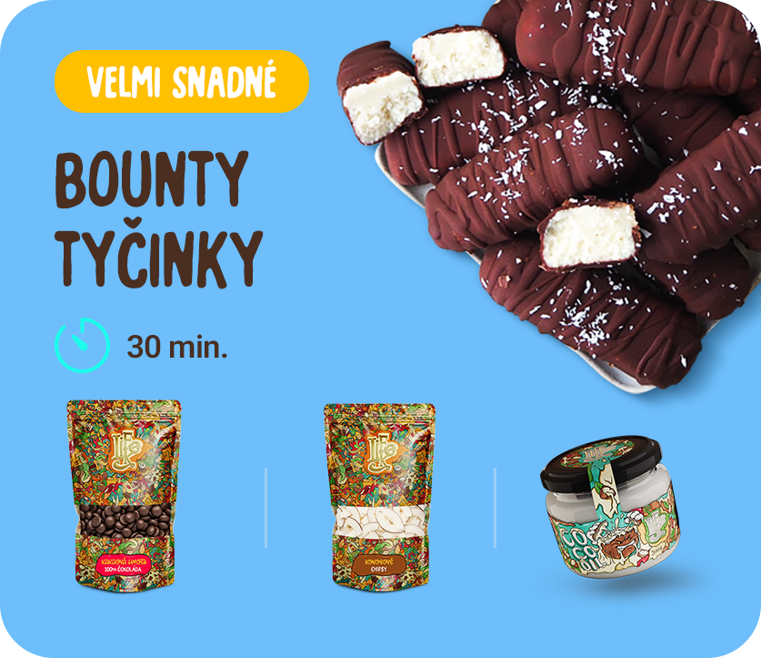 Bounty tyčinky
