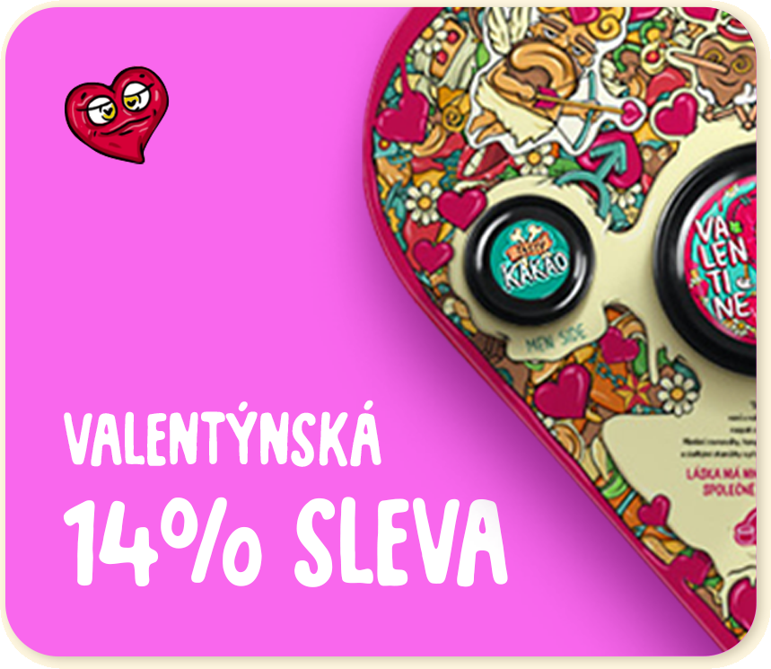 VALENTÝNSKÁ 14% SLEVA