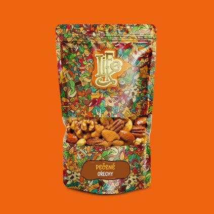 pecene orechy v medu obal