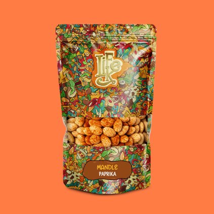 mandle paprika obal