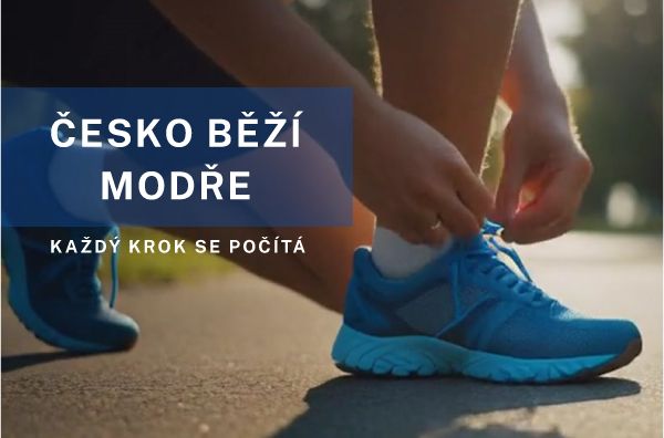 Česko běží modře Zlín 2026