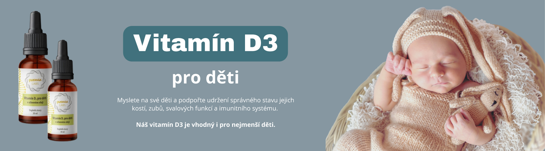 Vitamín D3 pro děti