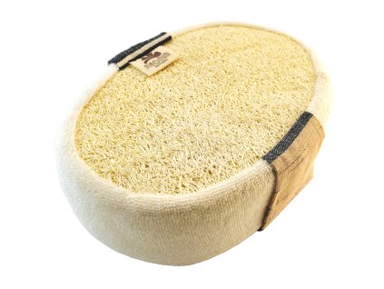 vyr 1165156 MAGNUM Koupelova masazni houba lufa a bavlna slant