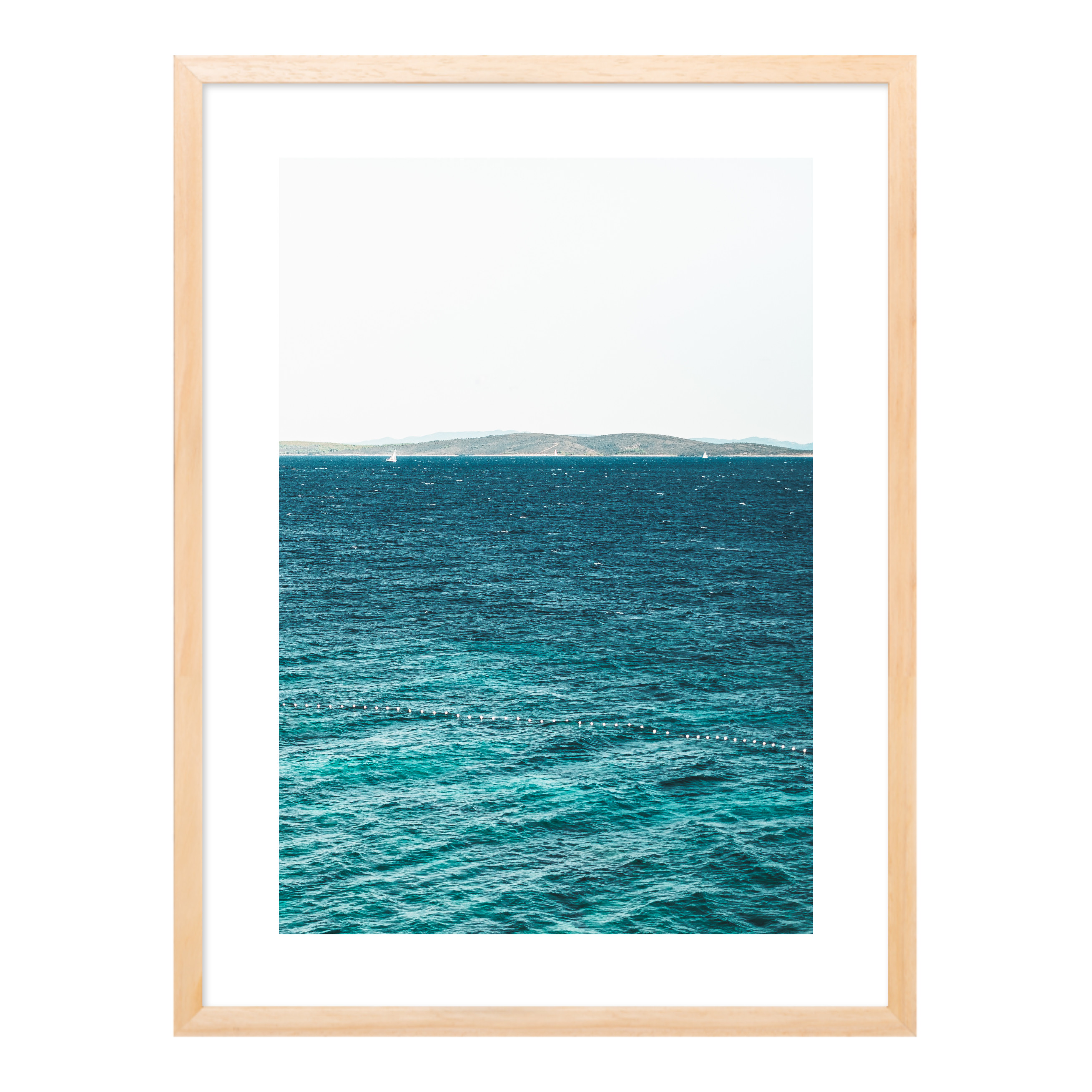 Fotoobraz LOTS OF SEA Varianta: 60x80 cm přírodní rám