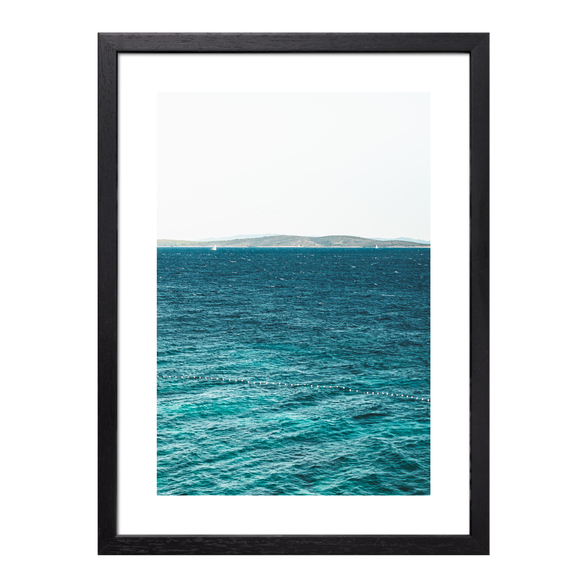 Fotoobraz LOTS OF SEA Varianta: 30x40 cm černý rám