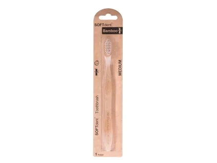 ZUBNÍ KARTÁČEK Bamboo MEDIUM 1 ks