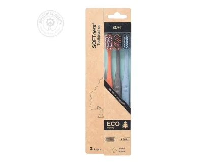 ZUBNÍ KARTÁČKY ECO 4380 SOFT 3 ks