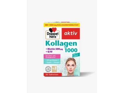 Kollagen 1000 + biotin, Q10