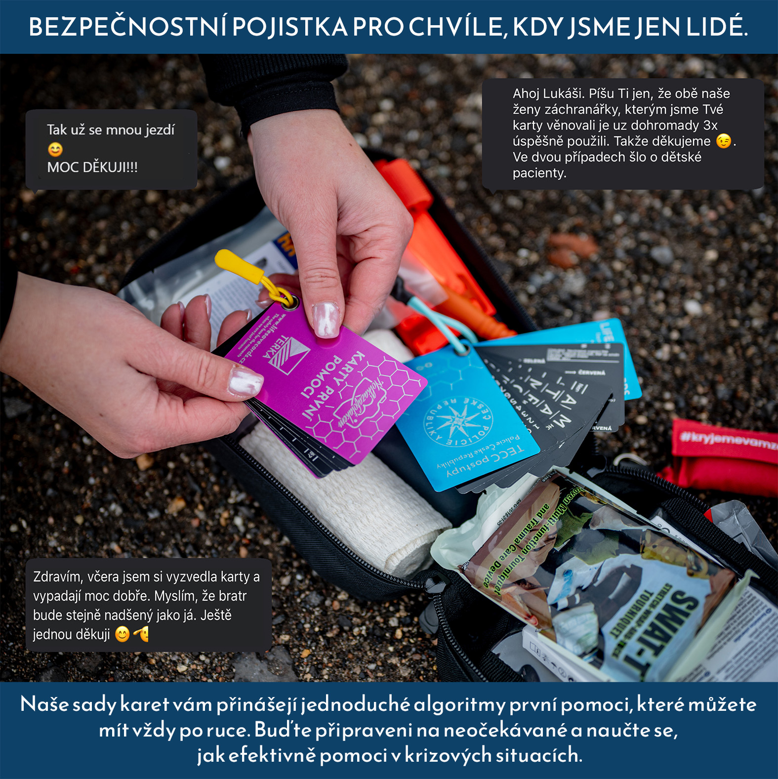 Bezpečnostní pojistka pro chvíle, kdy jsme jen lidé.