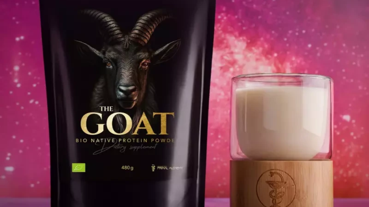 GOAT – viac než klasický proteín: natívny kozí proteín v podobe výživného elixíru
