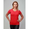 834 5 damske bavlnene triko cityzen cervene klasicke s elastanem