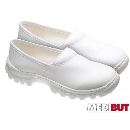 Zdravotnícka obuv značky MEDIBUT : W40 (Farba Biela, Veľkosť 46)