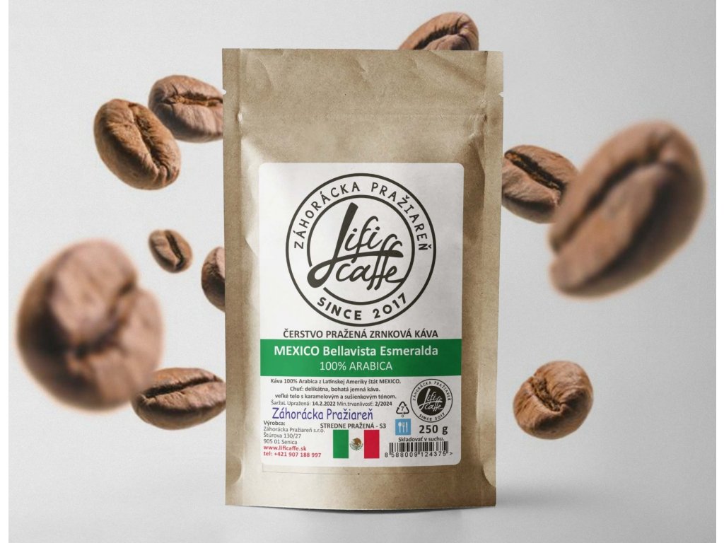 Mexico Bellavista  LiFi Caffe  100% Arabica