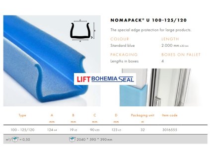 NOMAPACK® U 100 125 120