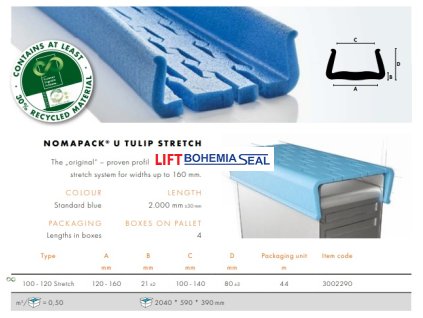 NOMAPACK ® U TULIP STRETCH foto