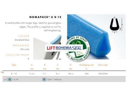 NOMAPACK ® U 8 12