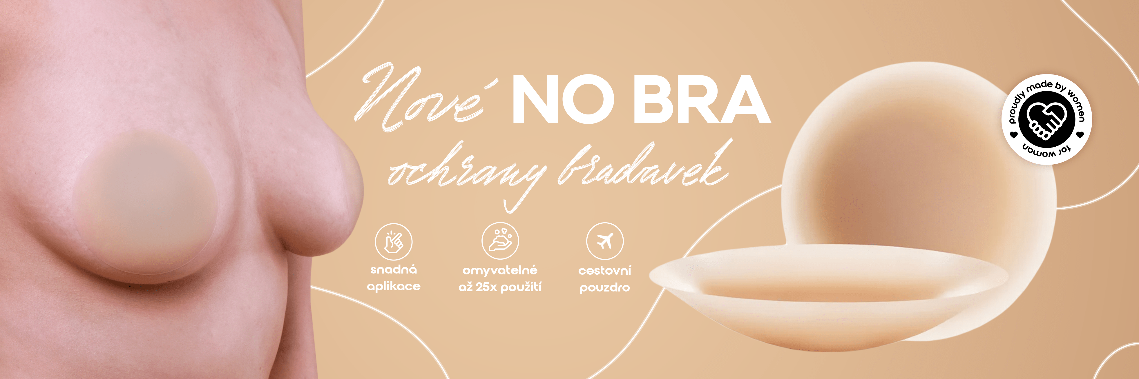 No Bra ochrany bradavek