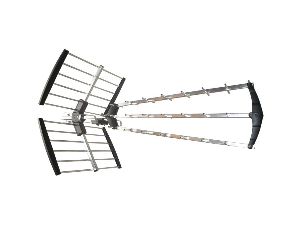 solight vonkajsia dvb t antena 17db uhf 21 60 kanal lte 4g filter