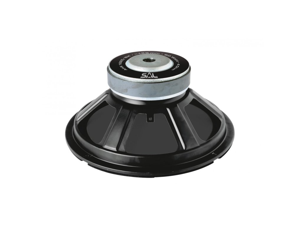basovy reproduktor kevlar 165mm 4ohm 60w ahx 1620 bk