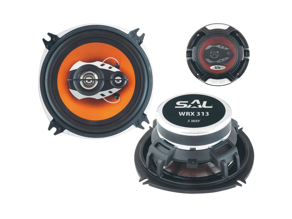 par autoreproduktorov 130mm 3 pasmovy 4ohm 180w wrx 313