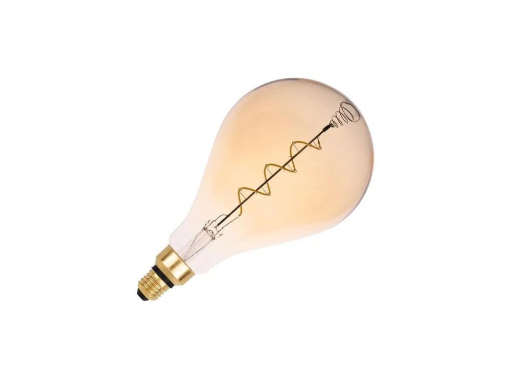 led dekorativna ziarovka filament spiral 4w vintage a165 e27 2000k zsf113